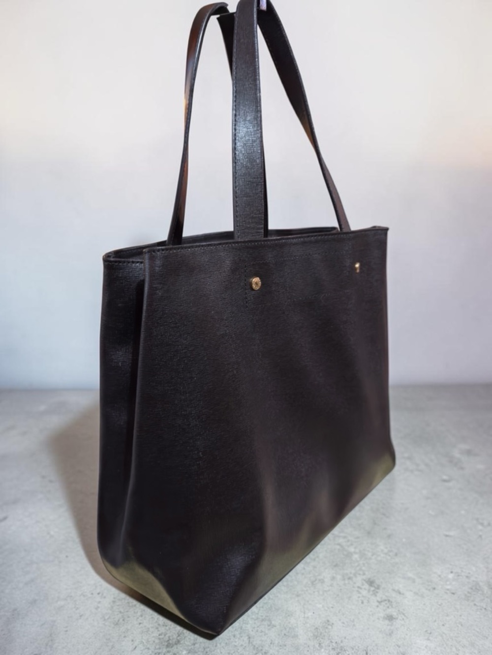 FURLA Musa BiColor Patent & Saffiano Leather Tote Bag. Rare. Limited Edition. - Picture 6 of 16